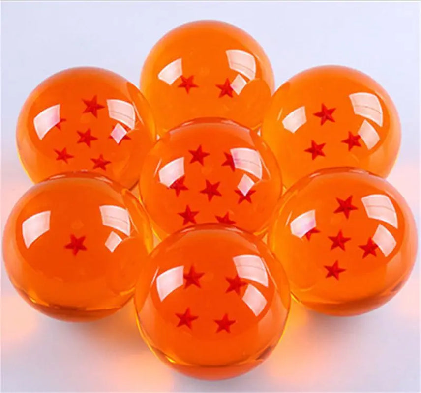 Crystal Balls 7.5CM Big Size 1 2 3 4 5 6 7 Star Balls Classic Action Figures Toys New in Gift