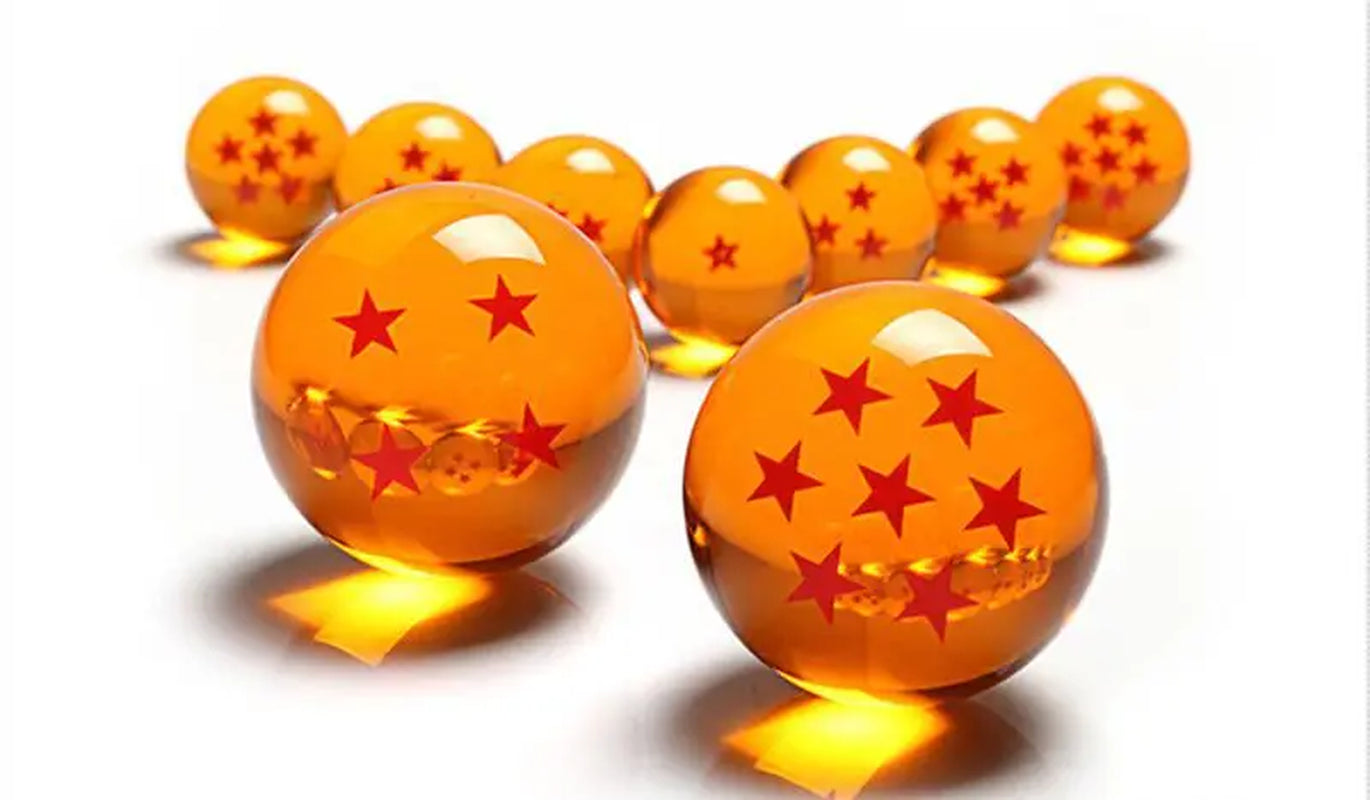 Crystal Balls 7.5CM Big Size 1 2 3 4 5 6 7 Star Balls Classic Action Figures Toys New in Gift