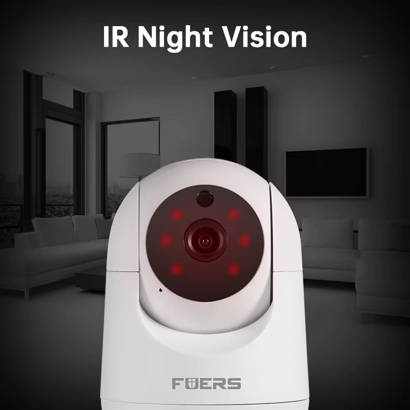 5MP Wifi Camera Tuya Smart Home Indoor Wireless IP Surveillance Camera AI Detect Automatic Tracking Security Baby Monitor